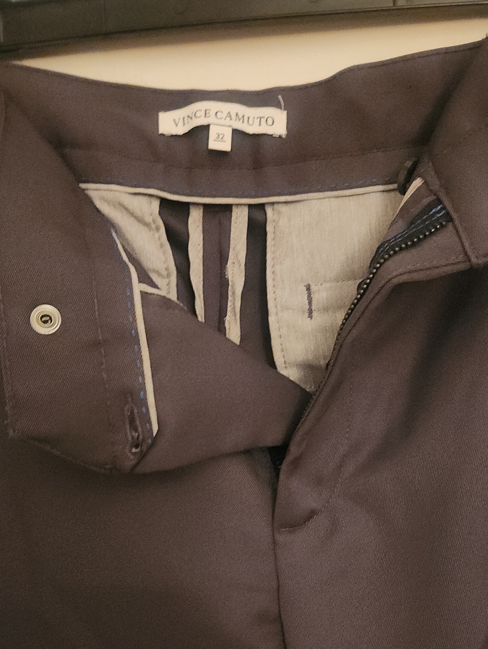 Vince Camuto Men's Grey Chinos
